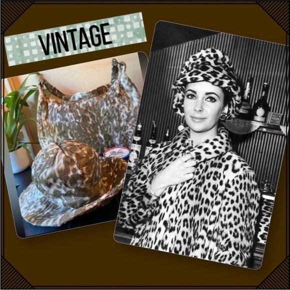 VINTAGE Mr. John Faux Fur Hat & Purse Set – Audrey Hepburn Vibes! - Picture 2 of 15